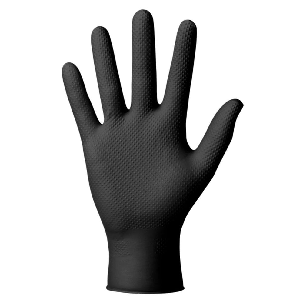 Box of Black Nitrile Gloves