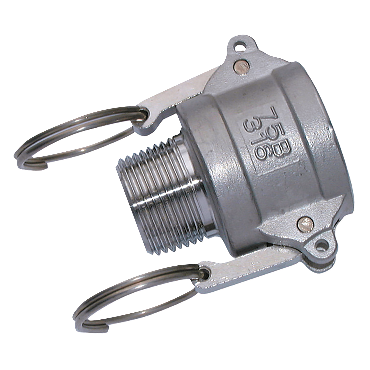 1"    BSPT MALE COUPLER TYPE B STAINLESS